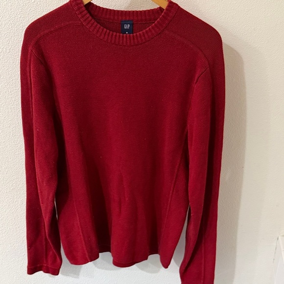 GAP Classic Red Crewneck Sweater - Picture 1 of 2